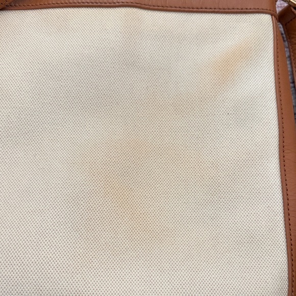 Tory Burch Tan and Cream Crossbody Bag - Picture 4 of 4